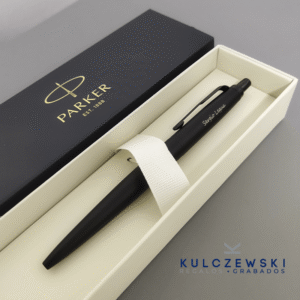 bolígrafo Parker Jotter XL negro personalizado con grabado láser – regalo elegante y práctico