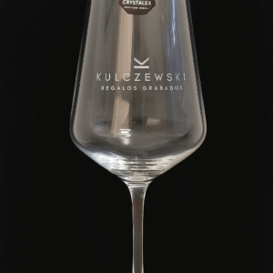 Copa de Vino Cristal Grabada Crystalex de 450ml